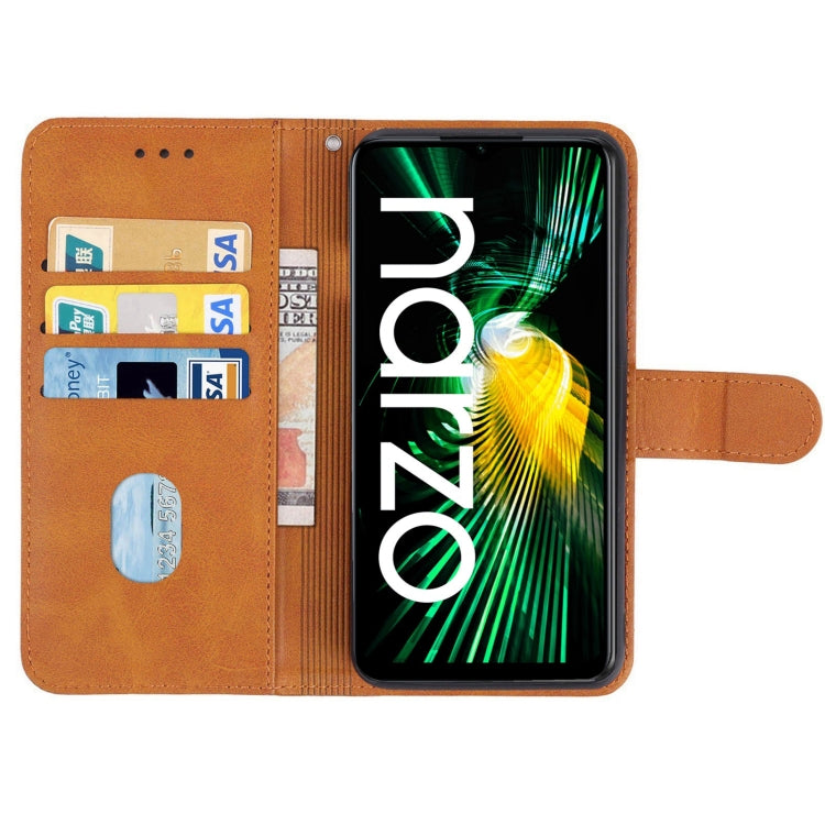 For OPPO Realme Narzo 50 5G Leather Phone Case