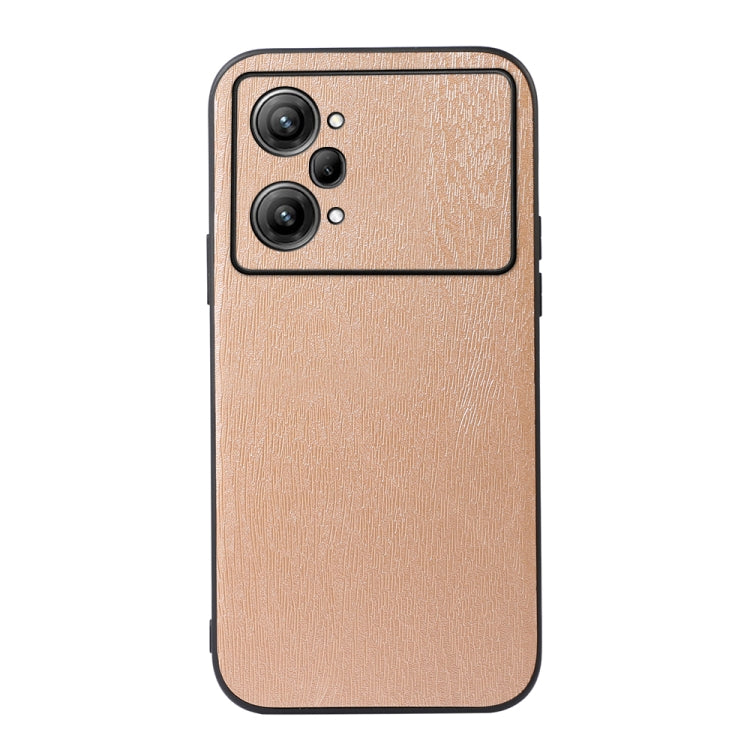 For OPPO K10 Pro 5G Wood Texture PU Phone Case