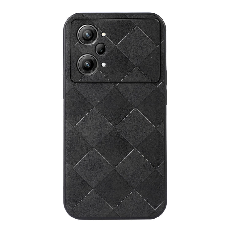 For OPPO K10 Pro 5G Weave Plaid PU Phone Case