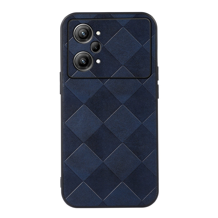 For OPPO K10 Pro 5G Weave Plaid PU Phone Case