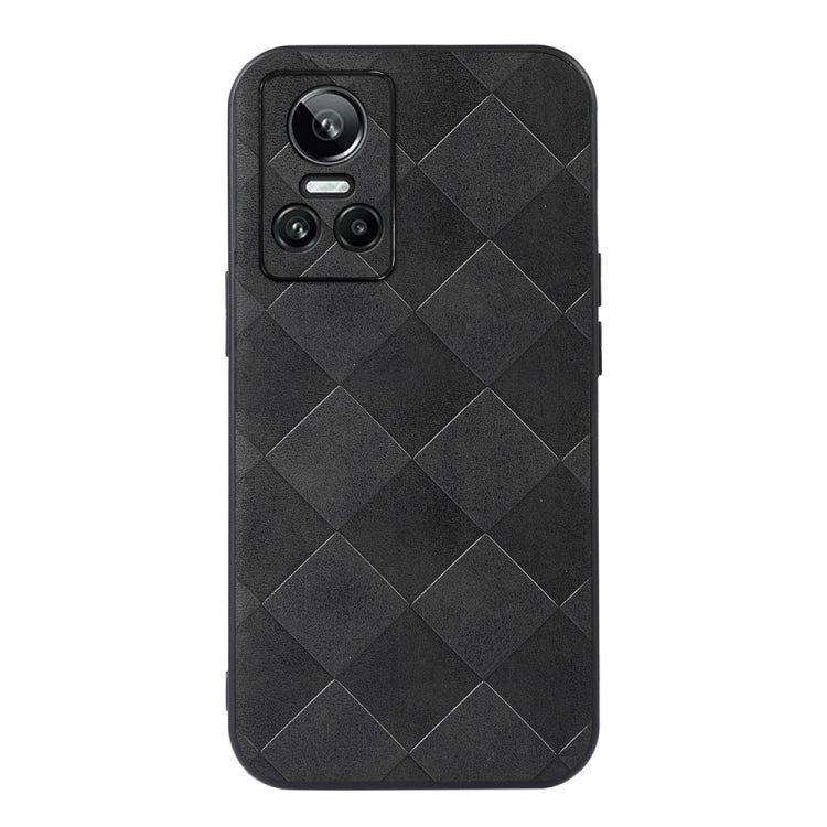 For OPPO Realme GT Neo3 Weave Plaid PU Phone Case