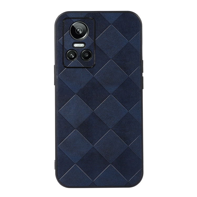 For OPPO Realme GT Neo3 Weave Plaid PU Phone Case