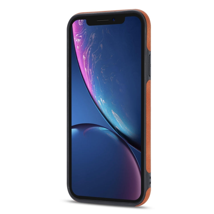 For iPhone XR Zipper Card Holder Phone Case