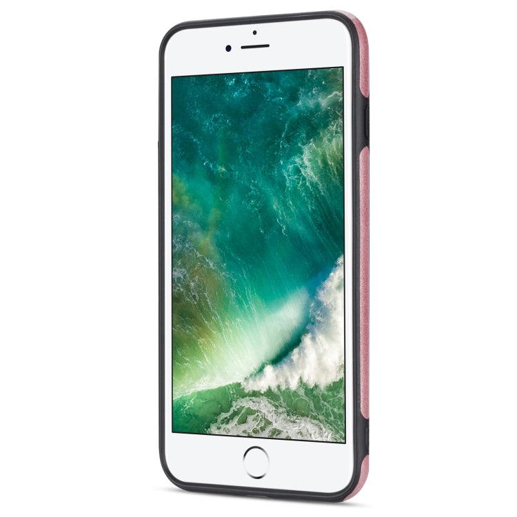 For iPhone SE 2022 / SE 2020 / 8 / 7 Zipper Card Holder Phone Case