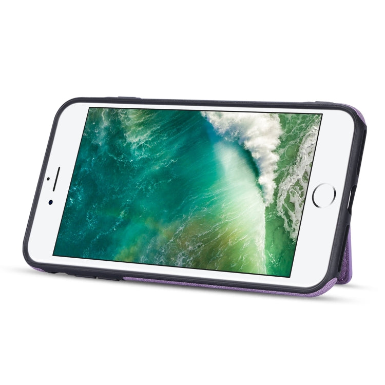 Zipper Card Holder Phone Case For iPhone 8 Plus / 7 Plus