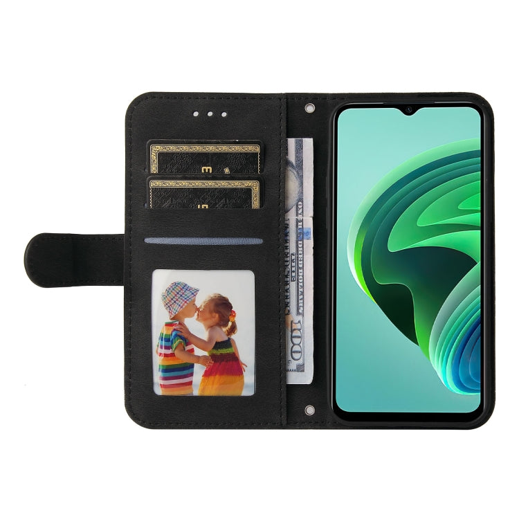 For Xiaomi Redmi Note 11E / 10 Prime+ 5G Skin Feel Life Tree Metal Button Leather Phone Case