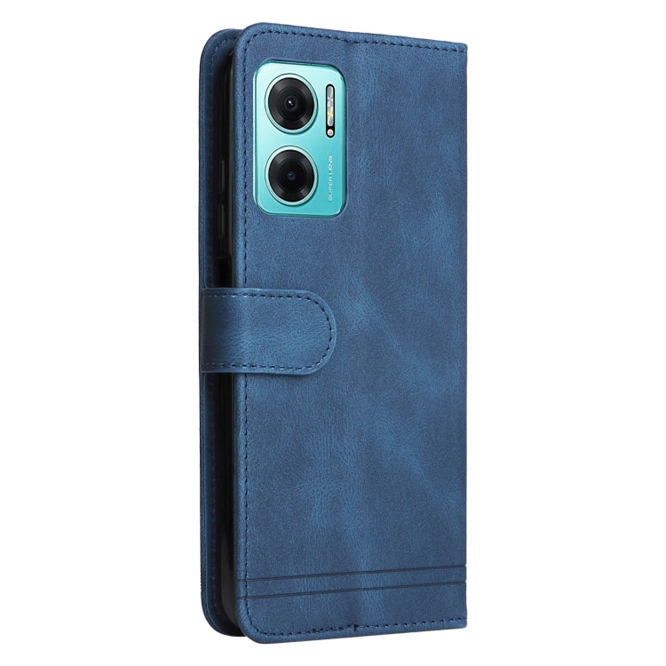 For Xiaomi Redmi Note 11E / 10 Prime+ 5G Skin Feel Life Tree Metal Button Leather Phone Case