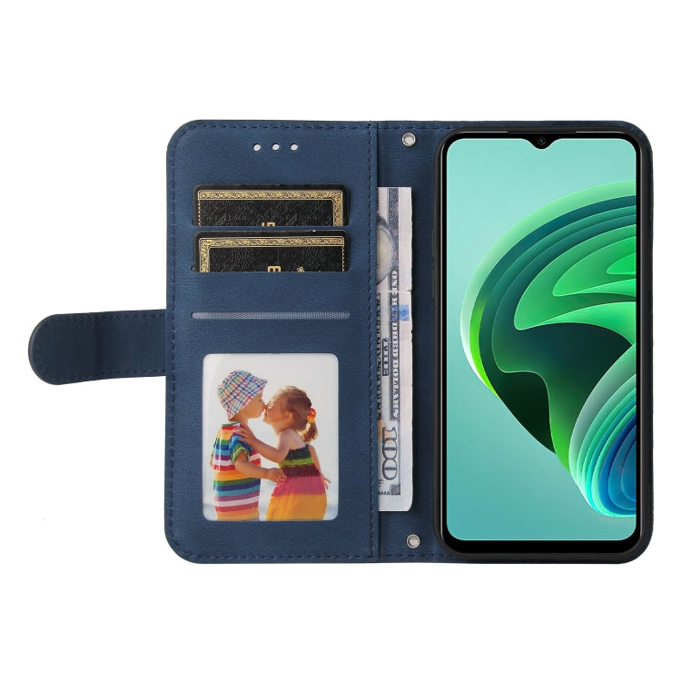 For Xiaomi Redmi Note 11E / 10 Prime+ 5G Skin Feel Life Tree Metal Button Leather Phone Case