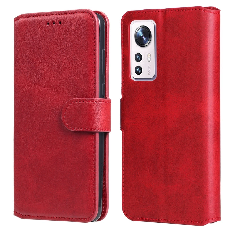 For Xiaomi 12 / 12X Classic Calf Texture Flip Leather Phone Case