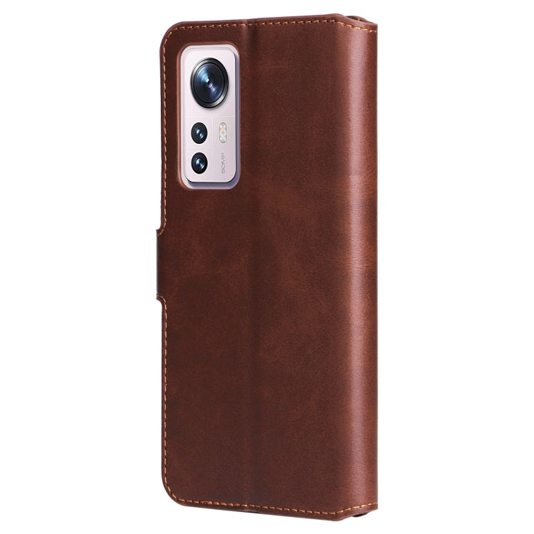 For Xiaomi 12 / 12X Classic Calf Texture Flip Leather Phone Case