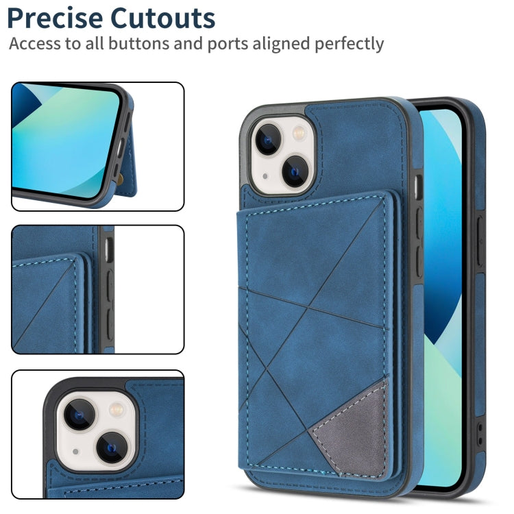 For iPhone 13 mini Line Card Holder Phone Case