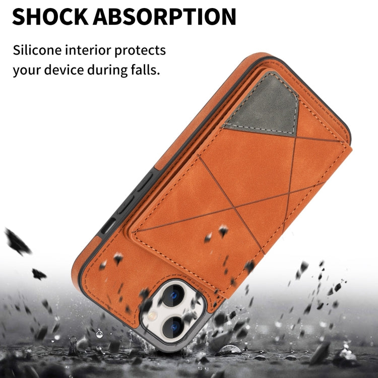 For iPhone 13 Line Card Holder Phone Case