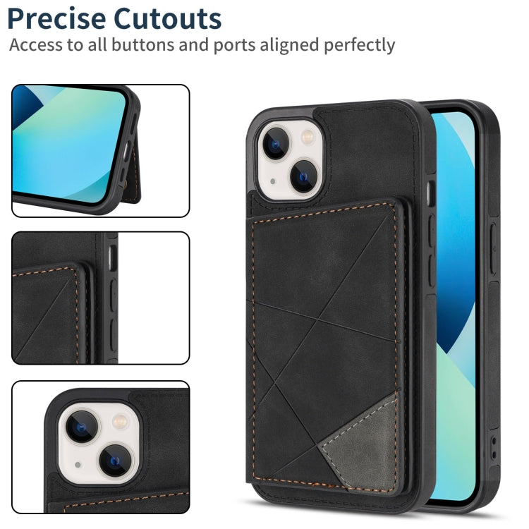 For iPhone 13 Line Card Holder Phone Case