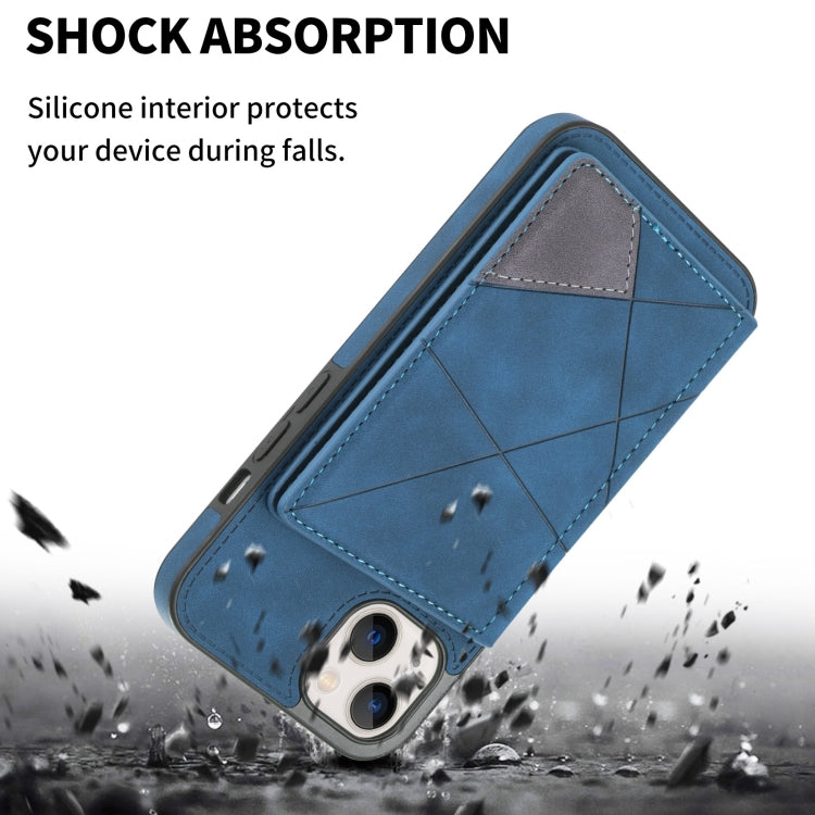 For iPhone 13 Line Card Holder Phone Case