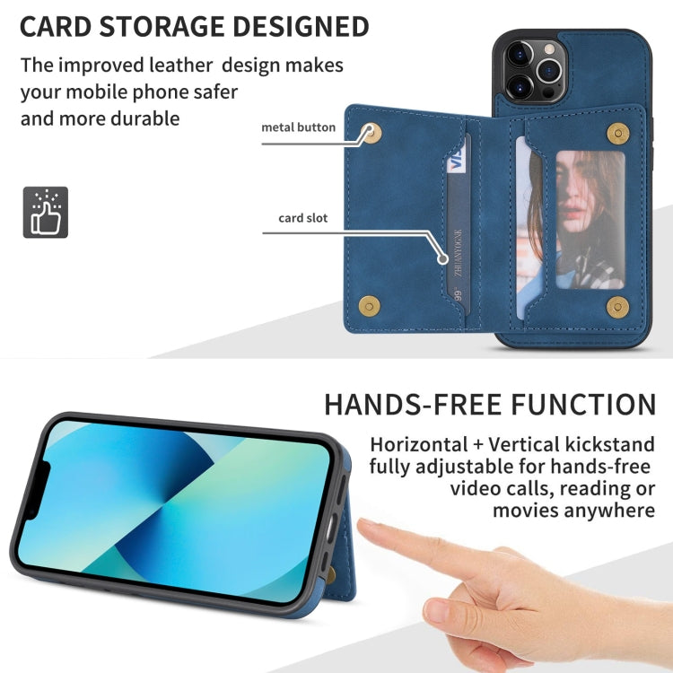 For iPhone 13 Pro Line Card Holder Phone Case