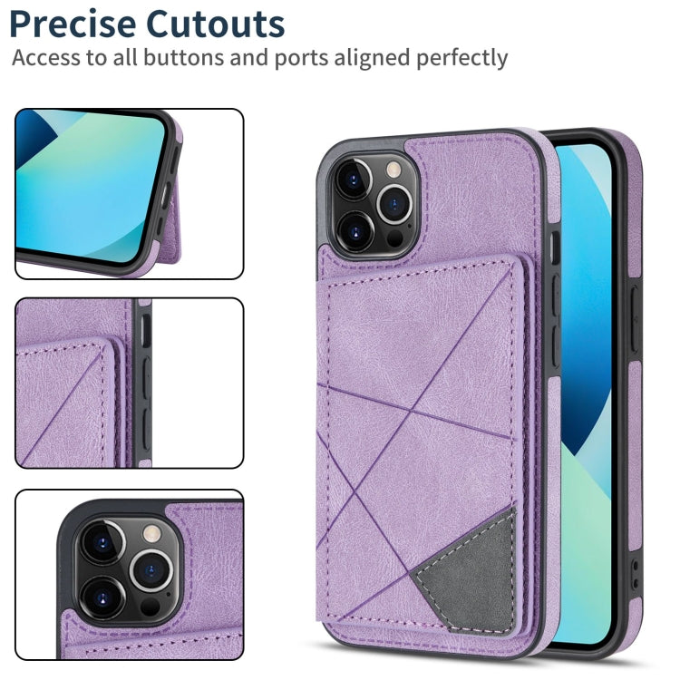 For iPhone 13 Pro Max Line Card Holder Phone Case