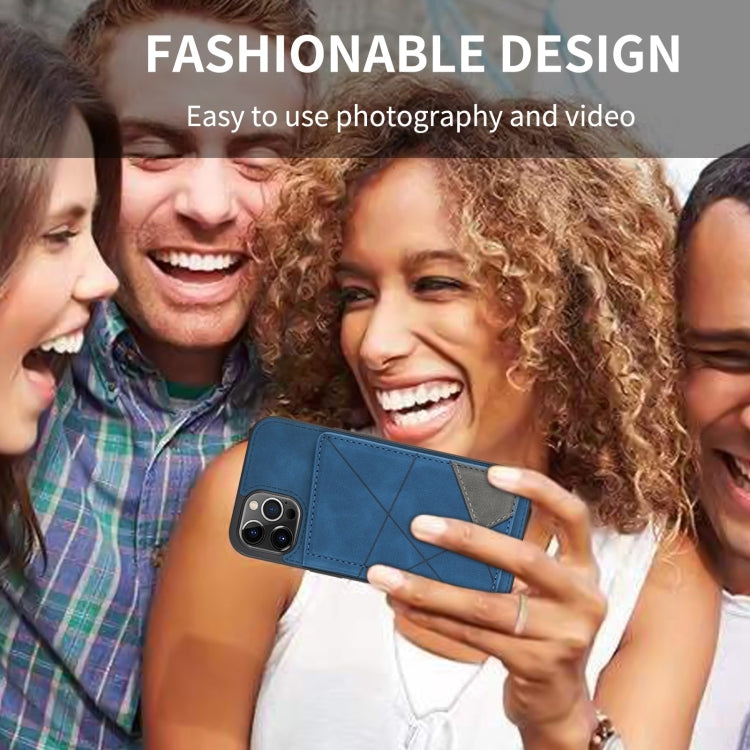 For iPhone 13 Pro Max Line Card Holder Phone Case