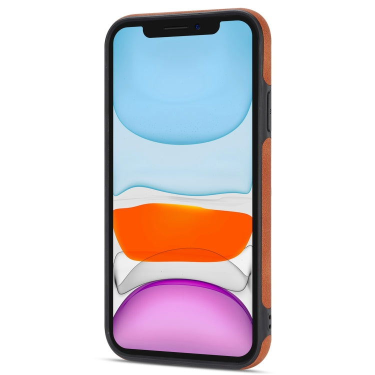 For iPhone 11 Line Card Holder Phone Case