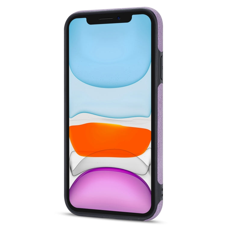 For iPhone 11 Pro Line Card Holder Phone Case