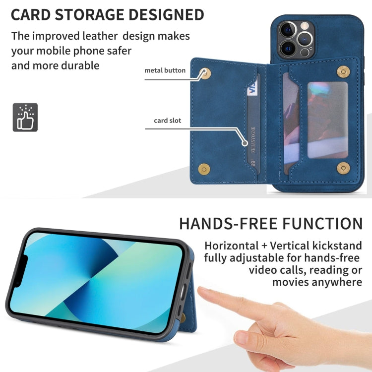 For iPhone 11 Pro Max Line Card Holder Phone Case