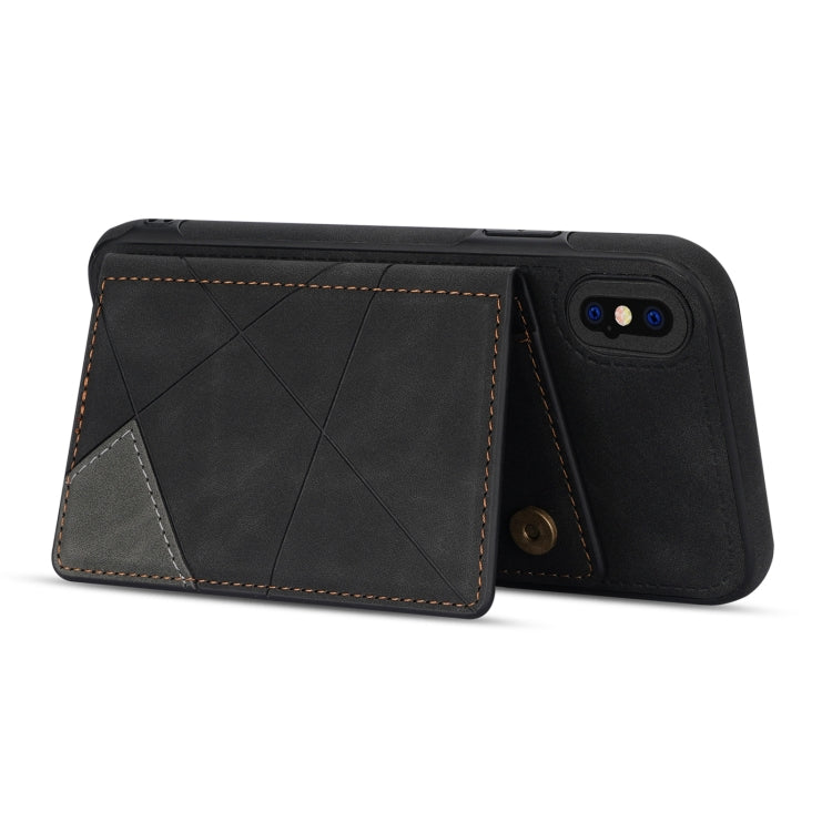 For iPhone X / XS Line Card Holder Phone Case