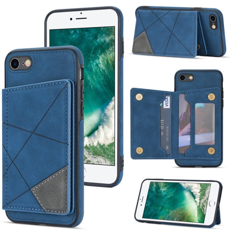 For iPhone SE 2022 / SE 2020 / 8 / 7 Line Card Holder Phone Case