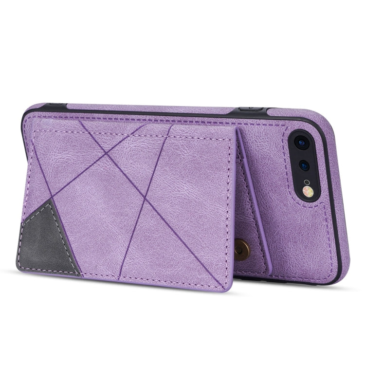 Line Card Holder Phone Case For iPhone 8 Plus / 7 Plus