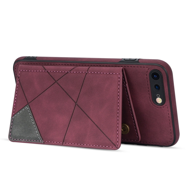 Line Card Holder Phone Case For iPhone 8 Plus / 7 Plus