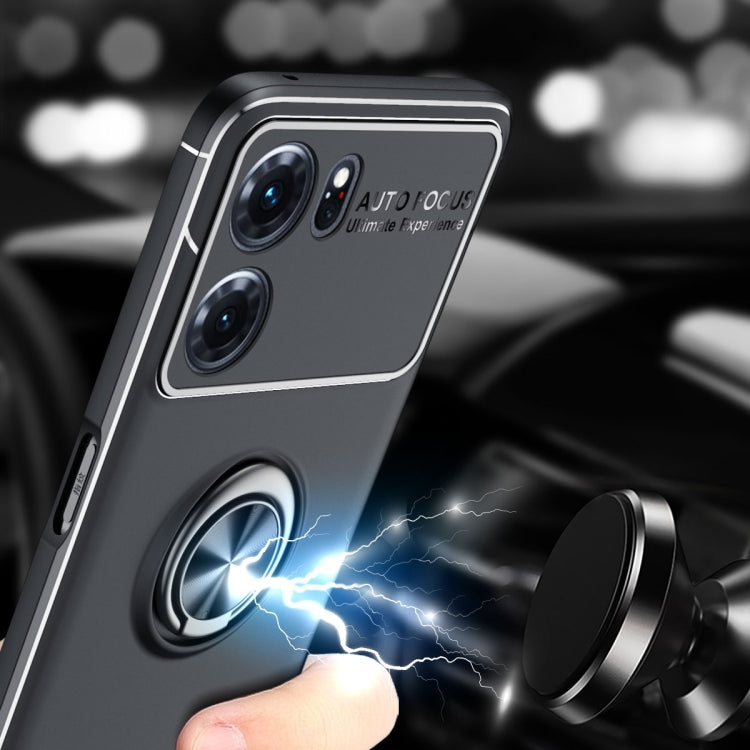 For OPPO K10 Metal Ring Holder TPU Phone Case