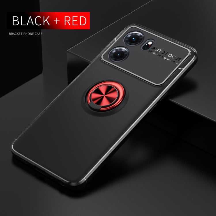 For OPPO K10 Metal Ring Holder TPU Phone Case