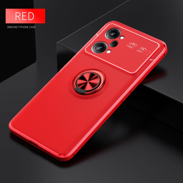 For OPPO K10 Pro Metal Ring Holder TPU Phone Case