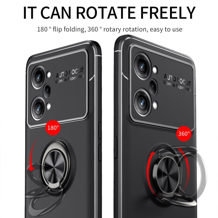 For OPPO K10 Pro Metal Ring Holder TPU Phone Case