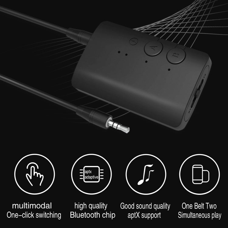 LE505 Bluetooth Receiver Transceiver Adapter(Black)