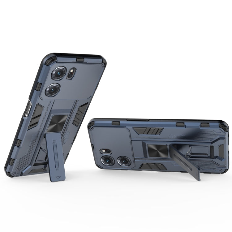 For OPPO K10 5G Supersonic PC + TPU Shock-proof Protective Phone Case with Holder