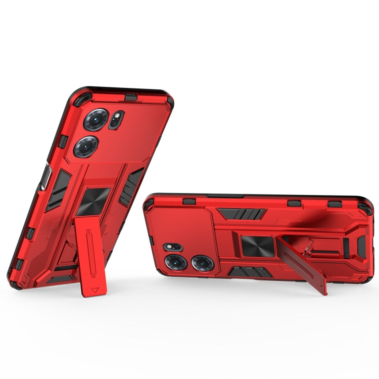 For OPPO K10 5G Supersonic PC + TPU Shock-proof Protective Phone Case with Holder