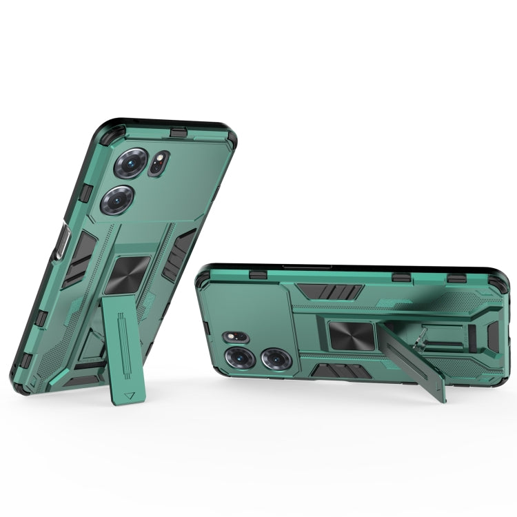 For OPPO K10 5G Supersonic PC + TPU Shock-proof Protective Phone Case with Holder