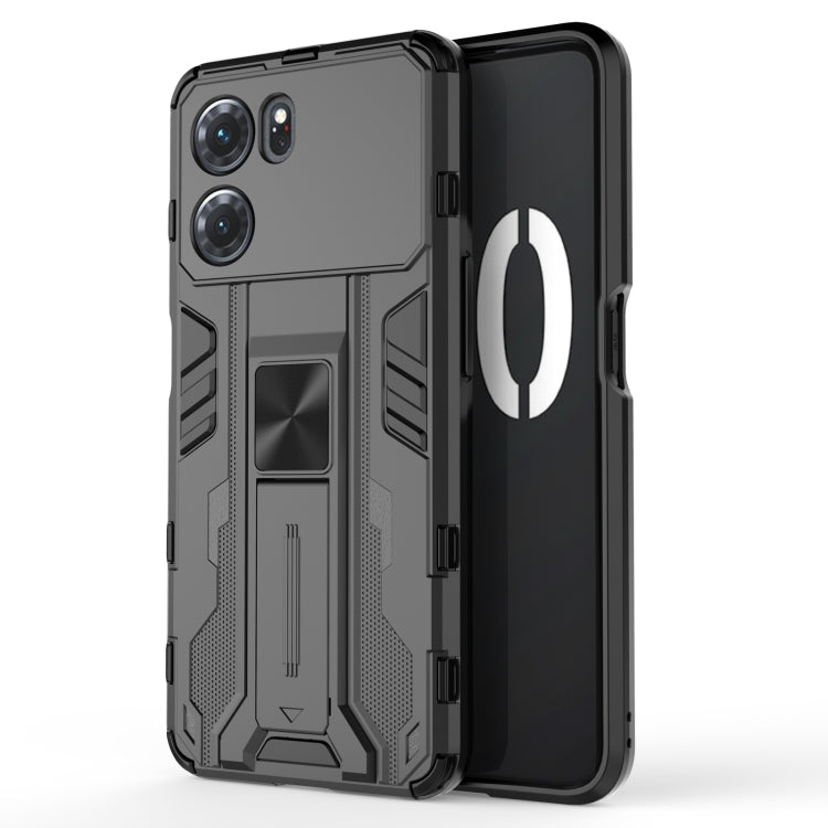 For OPPO K10 5G Supersonic PC + TPU Shock-proof Protective Phone Case with Holder