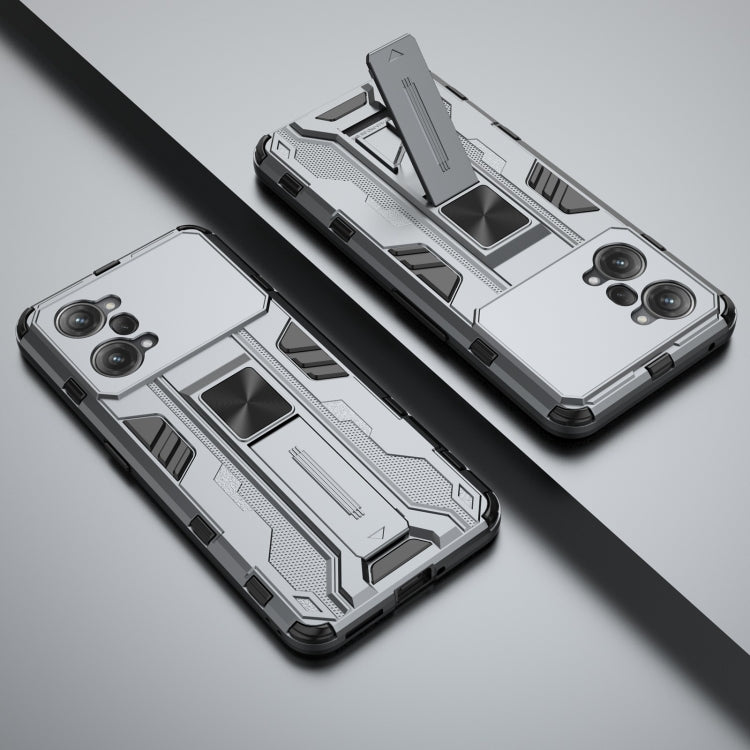 For OPPO K10 Pro Supersonic PC + TPU Shock-proof Protective Phone Case with Holder