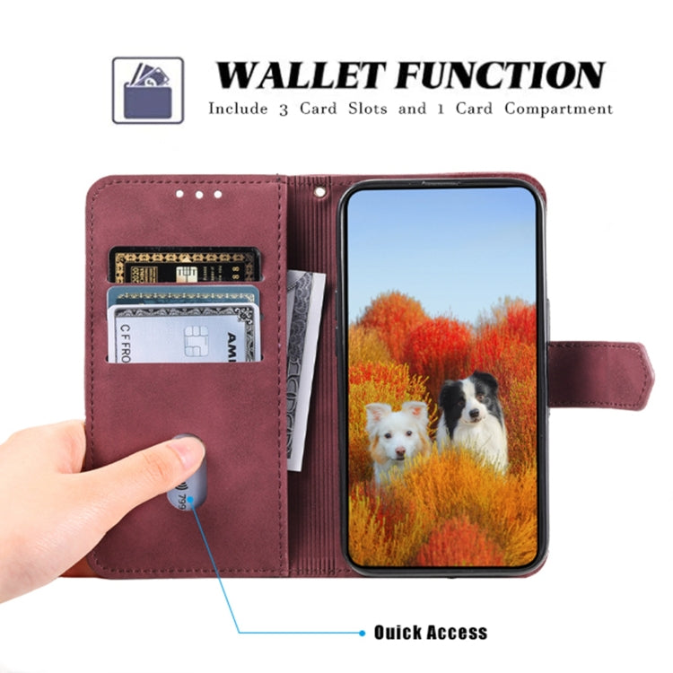 For OPPO Reno7 5G Splicing Leather Phone Case