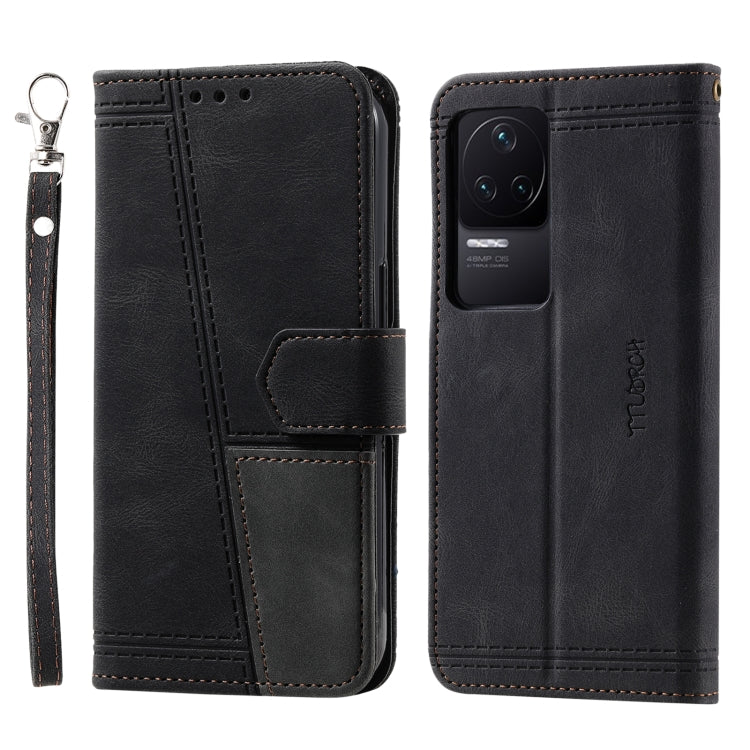 For Xiaomi Redmi K40s Splicing Leather Phone Case