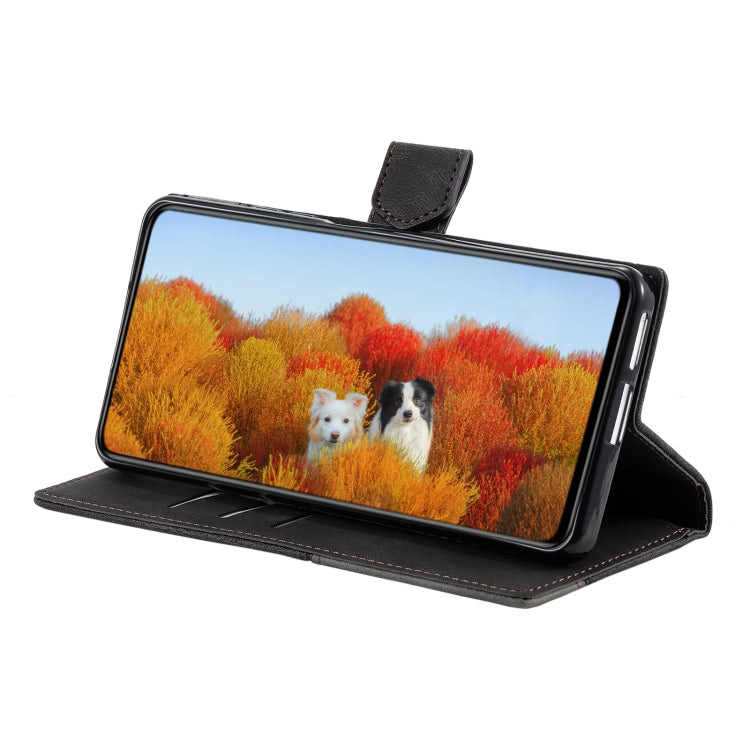 For Xiaomi Redmi Note 9 Pro Splicing Leather Phone Case