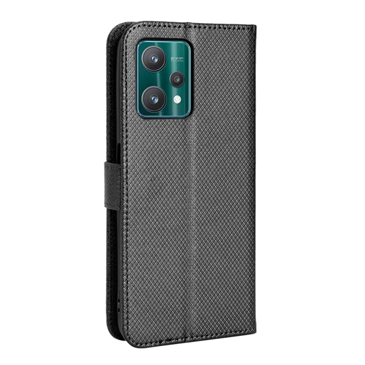 For OPPO Realme 9 5G Global / 9 Pro Diamond Texture Leather Phone Case