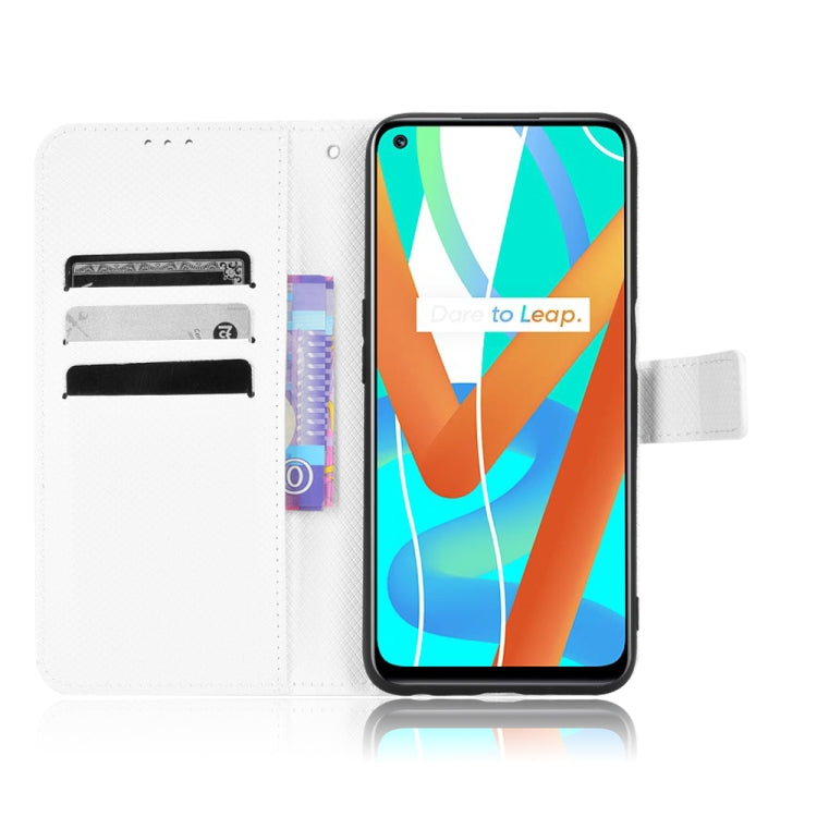 For OPPO Realme 9 5G India / V13 5G / 8 5G Diamond Texture Leather Phone Case