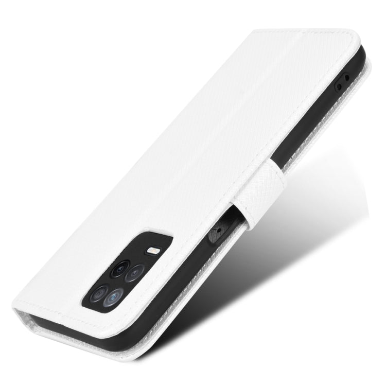 For OPPO Realme 9 5G India / V13 5G / 8 5G Diamond Texture Leather Phone Case