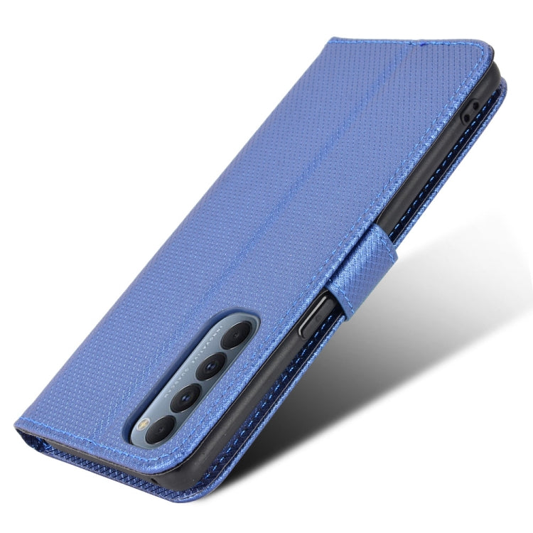 For OPPO Reno4 Pro Global&India&Southeast Asia Diamond Texture Leather Phone Case