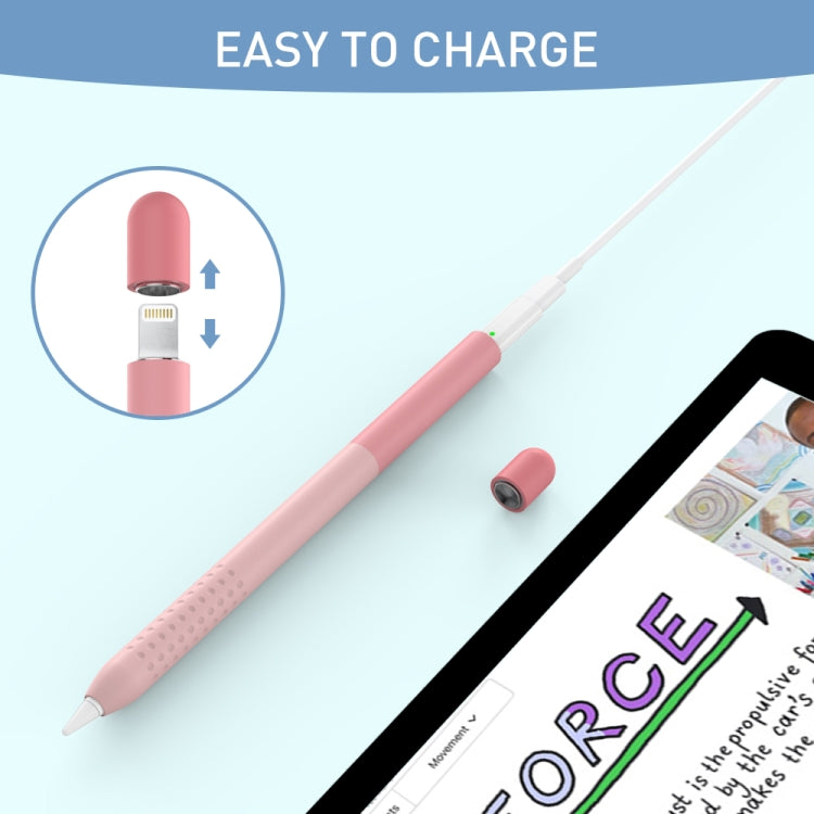 DUX DUCIS Gradient Silicone Stylus Protective Case for Apple Pencil 1st Gen