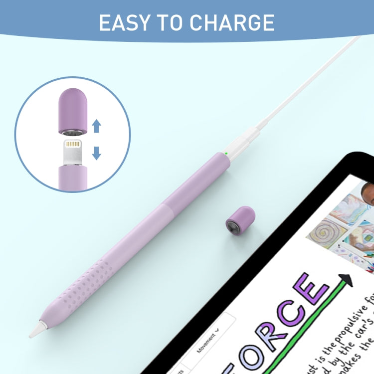 DUX DUCIS Gradient Silicone Stylus Protective Case for Apple Pencil 1st Gen