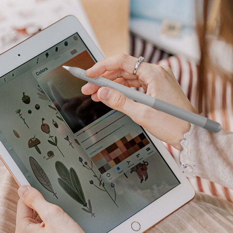 DUX DUCIS Gradient Silicone Stylus Protective Case for Apple Pencil 1st Gen