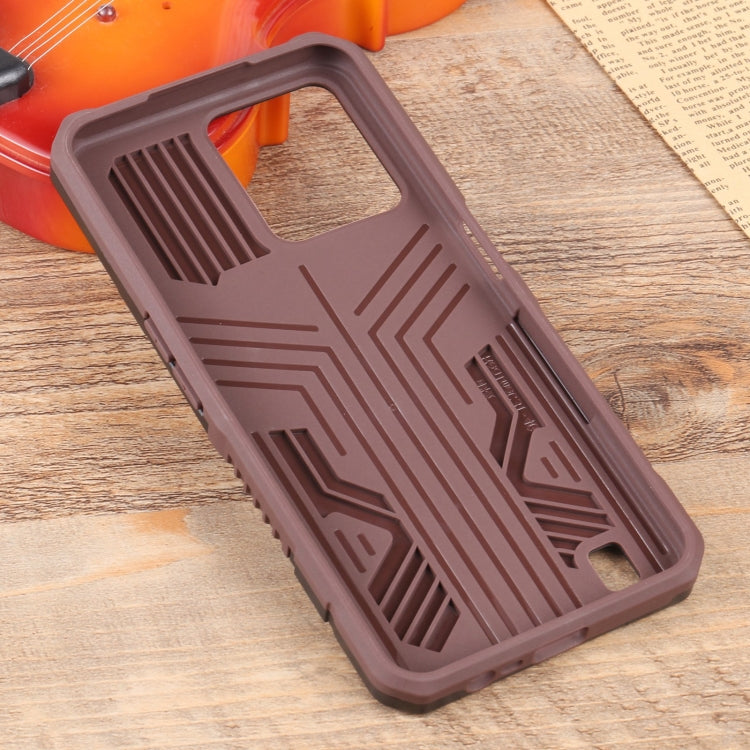 For OPPO Realme C31 Armor Warrior PC + TPU Phone Case