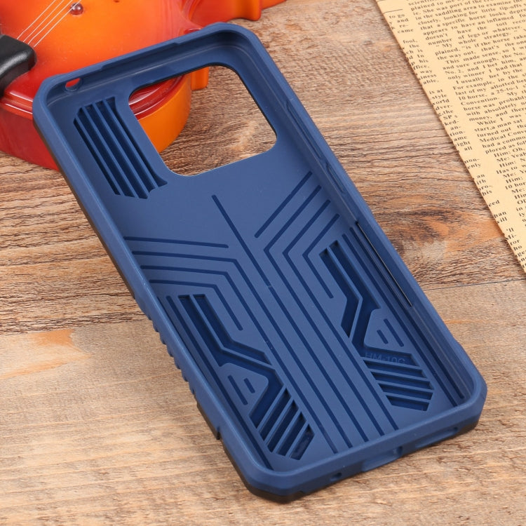 For Xiaomi Redmi 10C Armor Warrior PC + TPU Phone Case